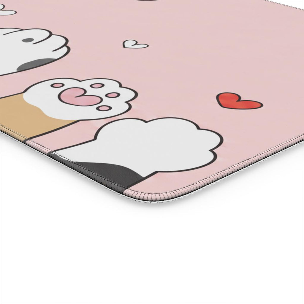 Paws Up — Cute Kawaii Cat Paws Desk Mat