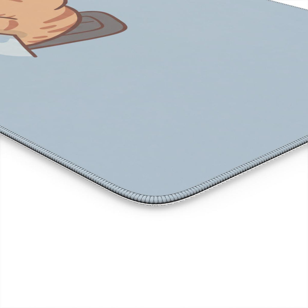 Out of Office — Funny Tired Cat Desk Mat