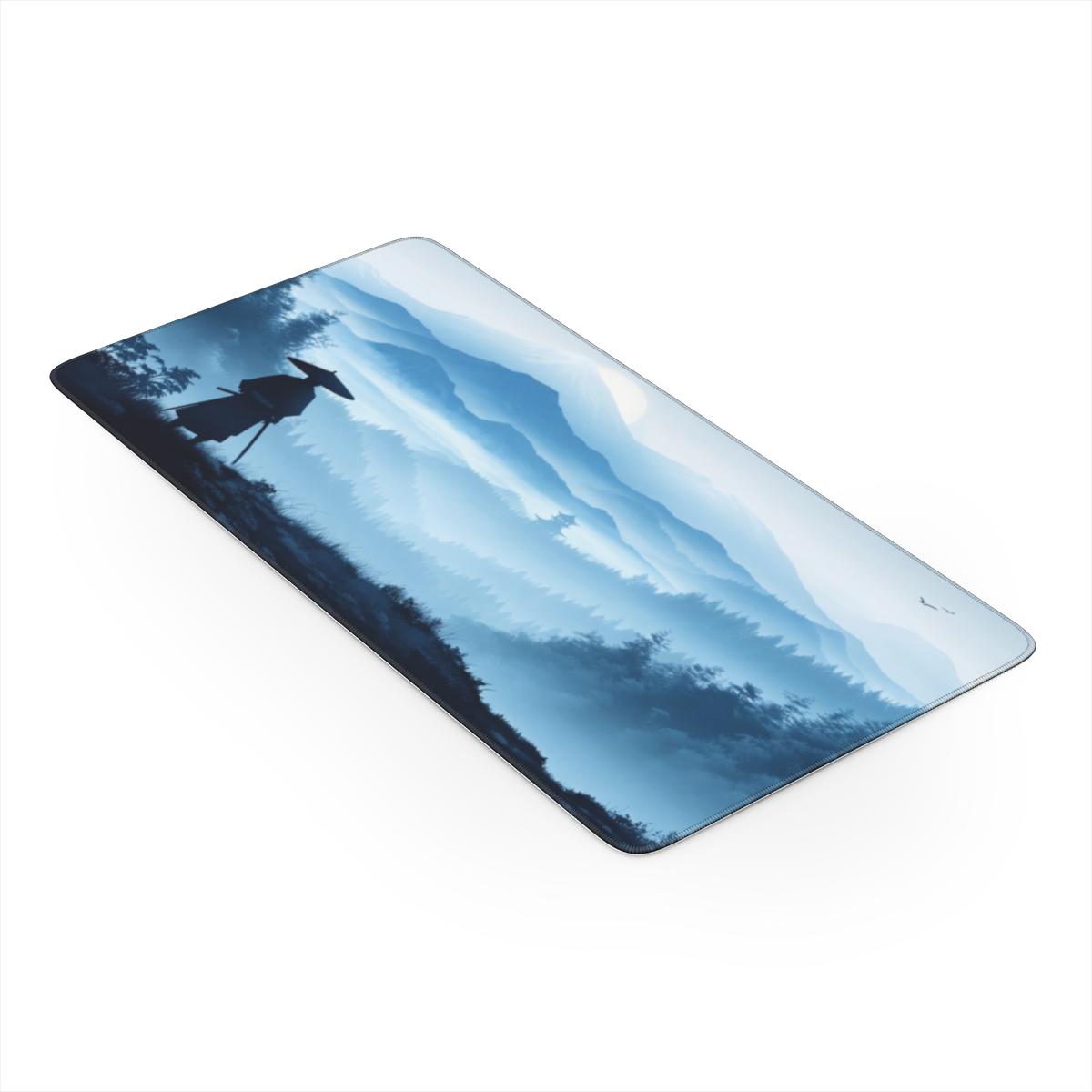 Wanderer — Japanese Samurai Mountain Desk Mat