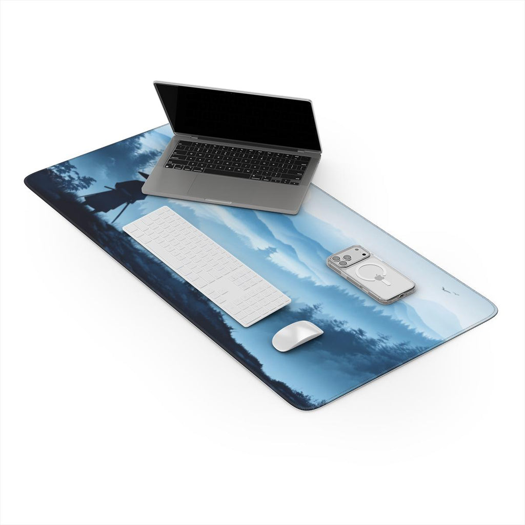 Wanderer — Japanese Samurai Mountain Desk Mat