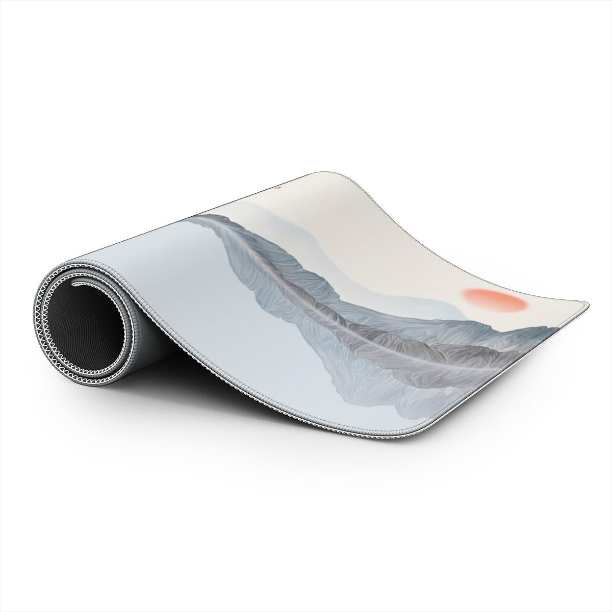 Daybreak — Minimalist Japanese Ink-Wash Desk Mat