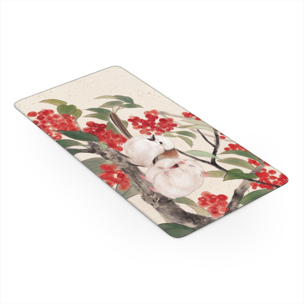 Good Company — Cute Bird & Hamster Desk Mat