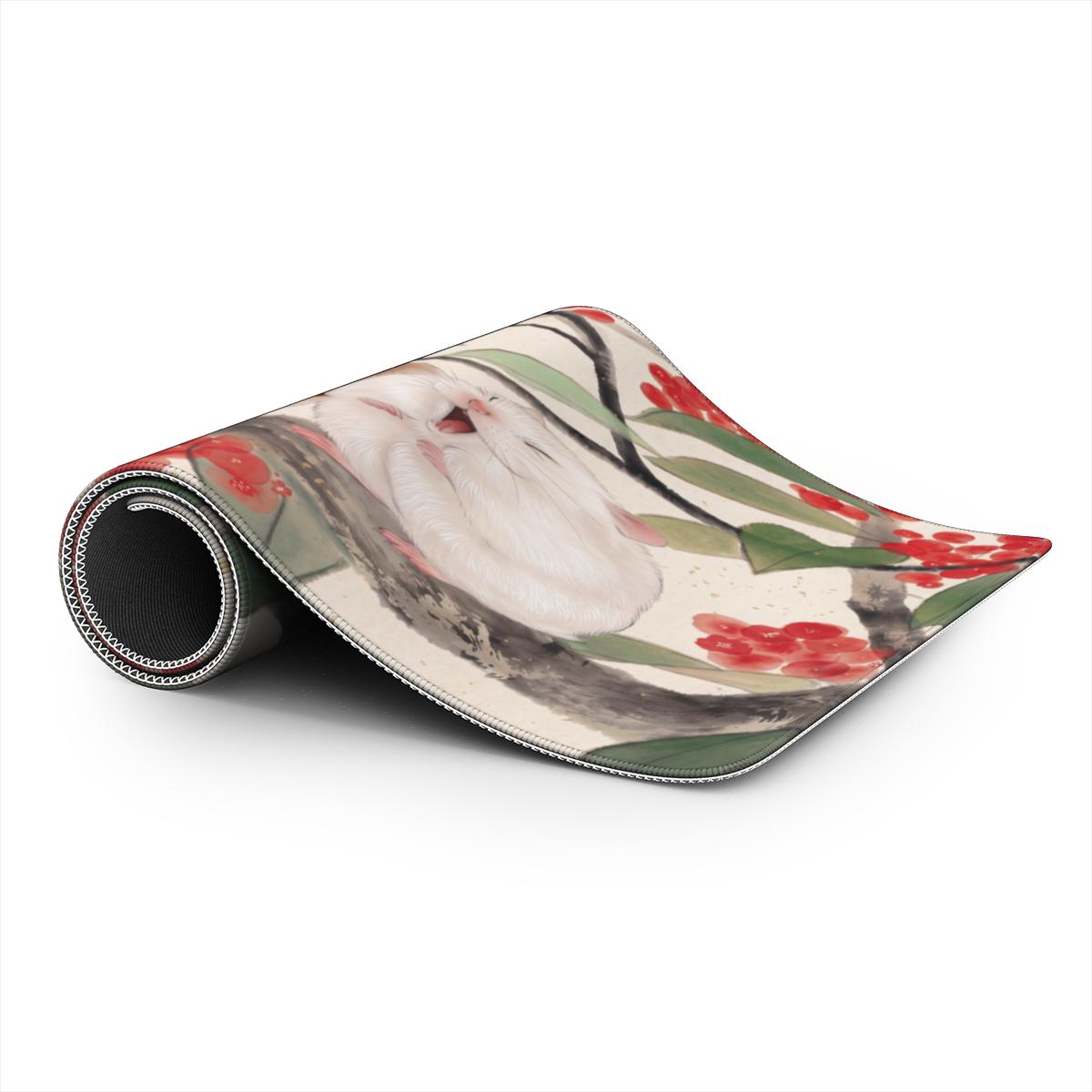 Good Company — Cute Bird & Hamster Desk Mat