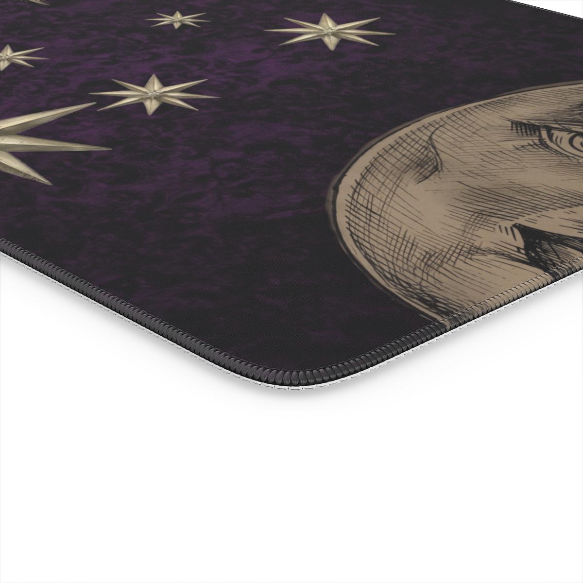 Vintage Sun Moon Stars Celestial Desk Mat | Sumi Studio