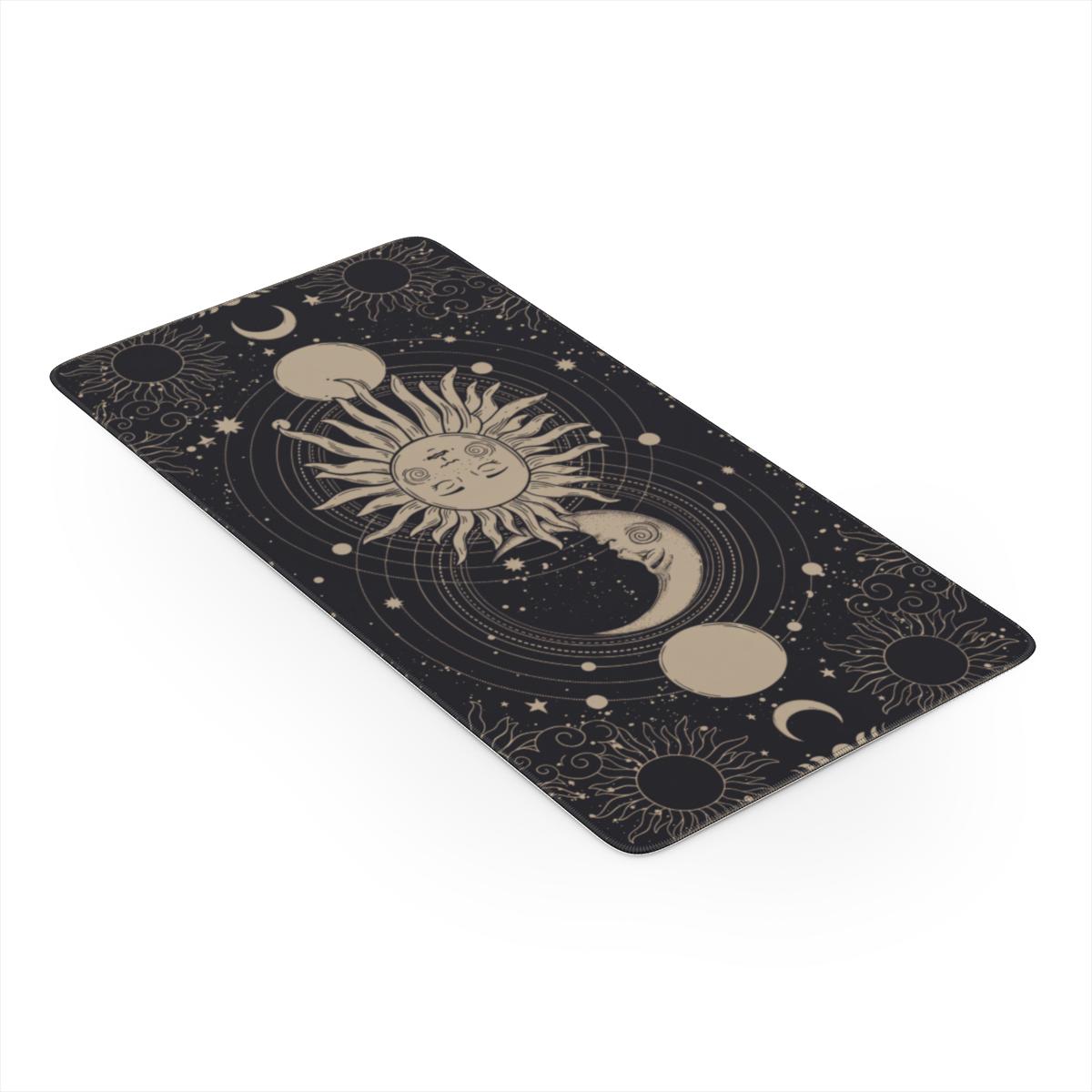 Sun Moon Celestial Tarot Desk Mat | Mystical | Sumi Studio