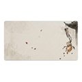 A serene-style Japanese ink-wash desk mat with a decidedly un-serene cat. Soft polyester top, anti-slip base, machine washable. Two sizes, by Sumi Studio.