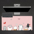 Paws Up — Cute Kawaii Cat Paws Desk Mat